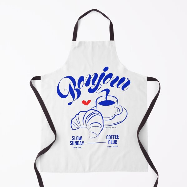 Item preview, Bonjour - Slow Sunday Coffee Club designed and sold by Karry Akiba Store.