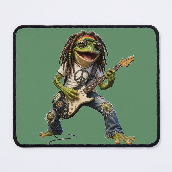 Item preview, Reggae frog designed and sold by Julitasells.