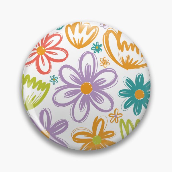 Item preview, doodle Floral Pattern  designed and sold by jkrphoto.