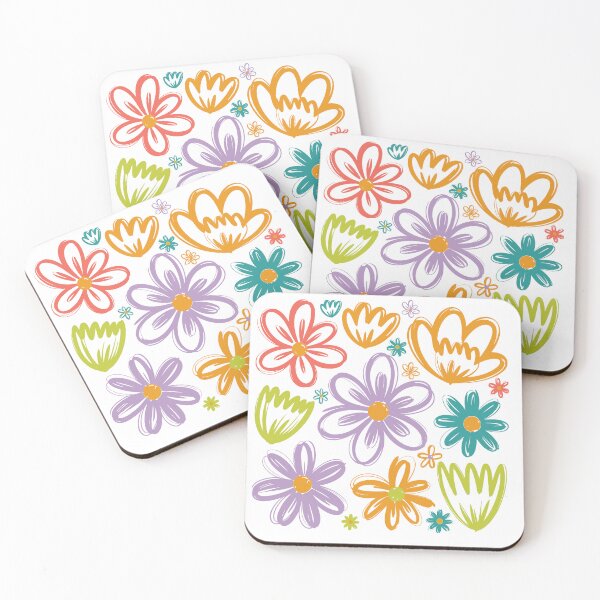 Item preview, doodle Floral Pattern  designed and sold by jkrphoto.