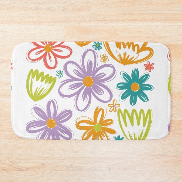 Item preview, doodle Floral Pattern  designed and sold by jkrphoto.