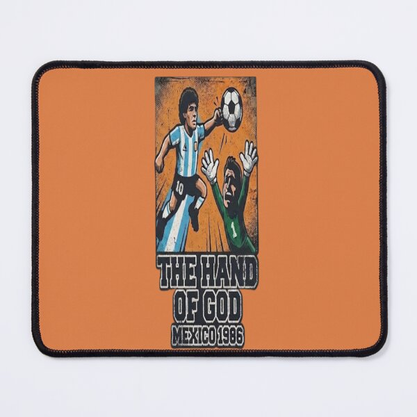 Item preview, The Hand of God - Mexico 1986 Retro Football Cartoon designed and sold by NeoGK.