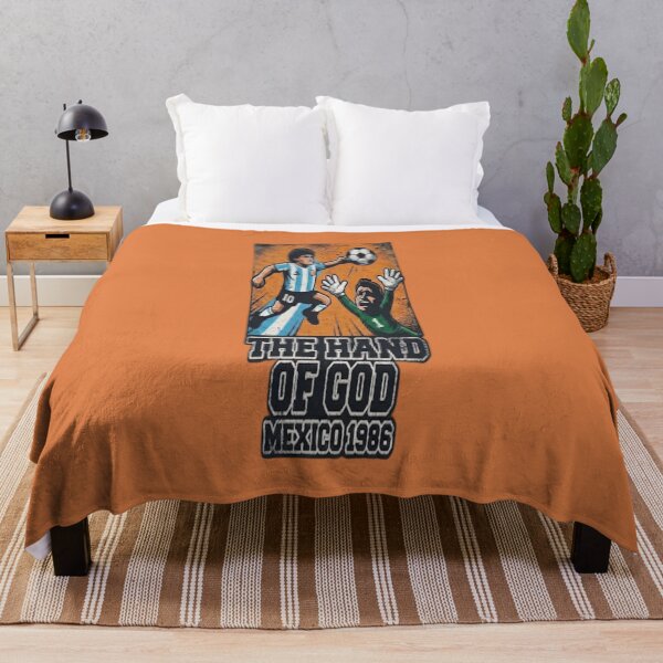 Item preview, The Hand of God - Mexico 1986 Retro Football Cartoon designed and sold by NeoGK.