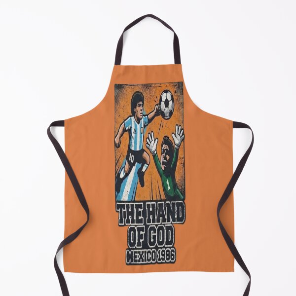 Item preview, The Hand of God - Mexico 1986 Retro Football Cartoon designed and sold by NeoGK.
