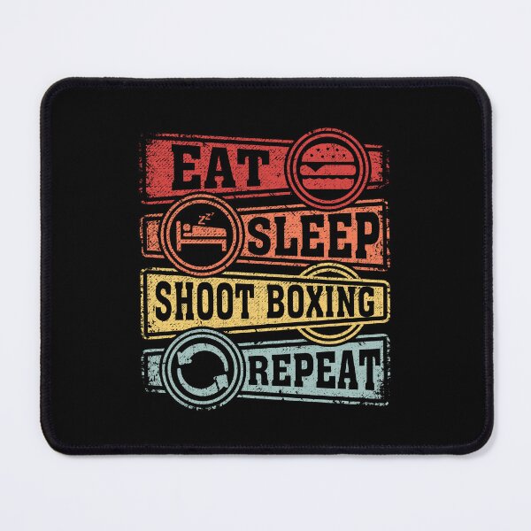 Item preview, Eat Sleep Shoot boxing Repeat designed and sold by GabbyKash.