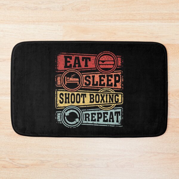 Item preview, Eat Sleep Shoot boxing Repeat designed and sold by GabbyKash.