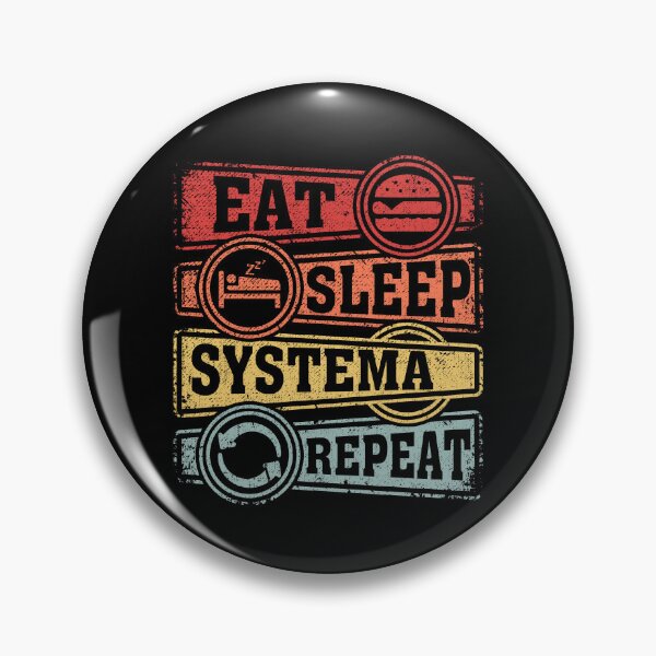Item preview, Eat Sleep Systema Repeat designed and sold by GabbyKash.