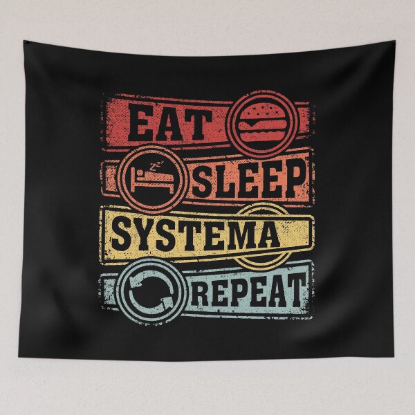 Item preview, Eat Sleep Systema Repeat designed and sold by GabbyKash.