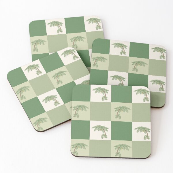 Item preview, Checkerboard of Palms: Jungle Nursery Softness designed and sold by Nekogobido.