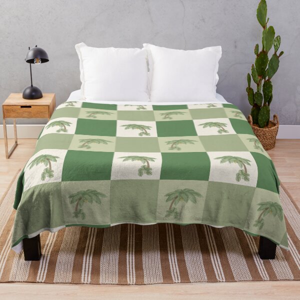 Item preview, Checkerboard of Palms: Jungle Nursery Softness designed and sold by Nekogobido.
