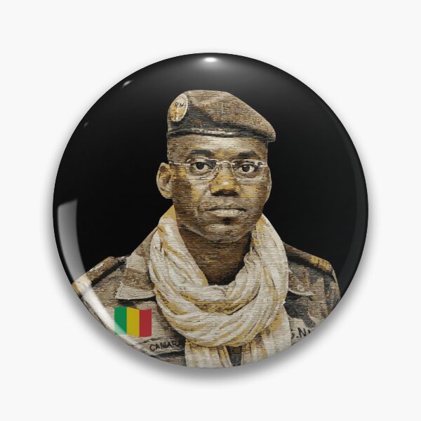 Item preview, Oil portrait - Malian officer designed and sold by Wolagno.