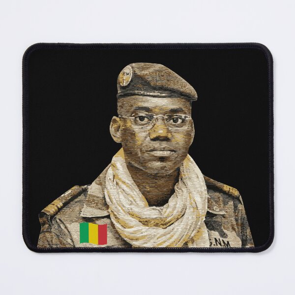 Item preview, Oil portrait - Malian officer designed and sold by Wolagno.