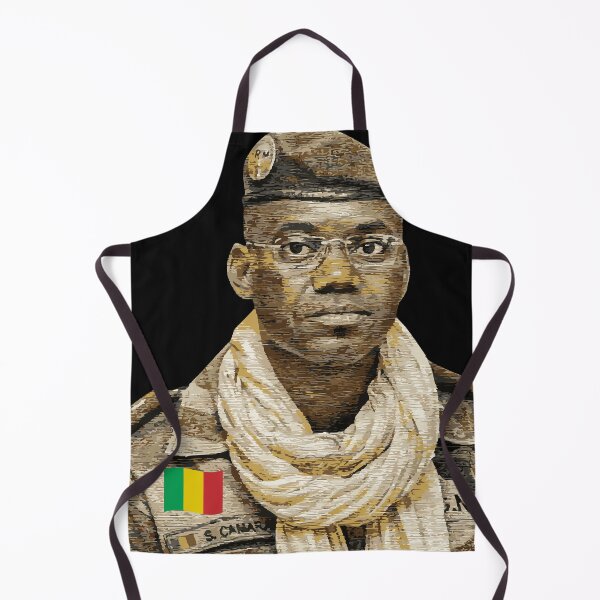Item preview, Oil portrait - Malian officer designed and sold by Wolagno.