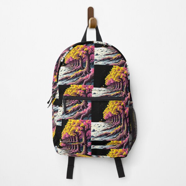 Item preview, Crimson Roots: Neon Forest Path designed and sold by Huskyyy Designs.