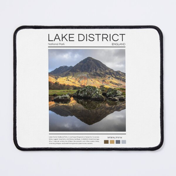 Item preview, Lake District National Park - England designed and sold by StudioRedKoala.