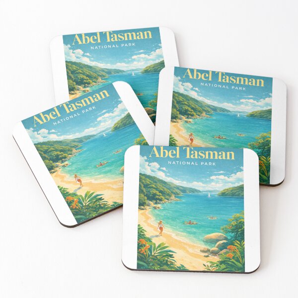 Item preview, Abel Tasman National Park Tasman Bay Anchorage Bark Bay Coastal Paradise designed and sold by Aryabek.