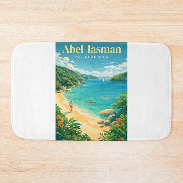 Item preview, Abel Tasman National Park Tasman Bay Anchorage Bark Bay Coastal Paradise designed and sold by Aryabek.