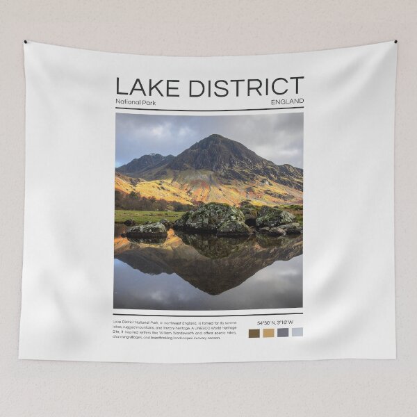 Item preview, Lake District National Park - England  designed and sold by StudioRedKoala.