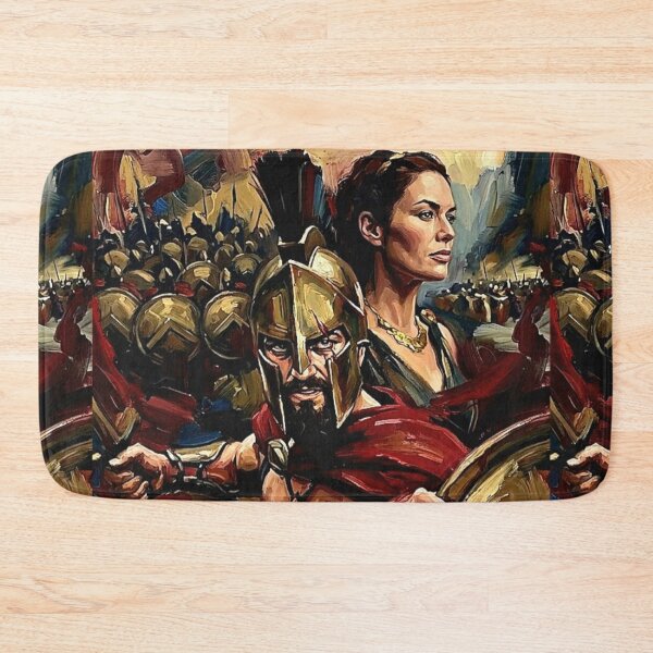 Item preview, The Spartan King: Bold Broadstroke Leonidas Art designed and sold by Art's Diner.