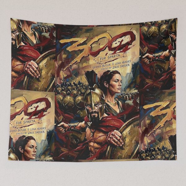 Item preview, The Spartan King: Bold Broadstroke Leonidas Art designed and sold by Art's Diner.