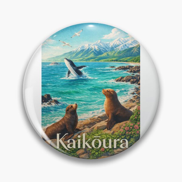 Item preview, Kaikoura New Zealand Seaward Kaikoura Whale Coast South Pacific Frontier designed and sold by Aryabek.