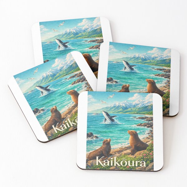 Item preview, Kaikoura New Zealand Seaward Kaikoura Whale Coast South Pacific Frontier designed and sold by Aryabek.