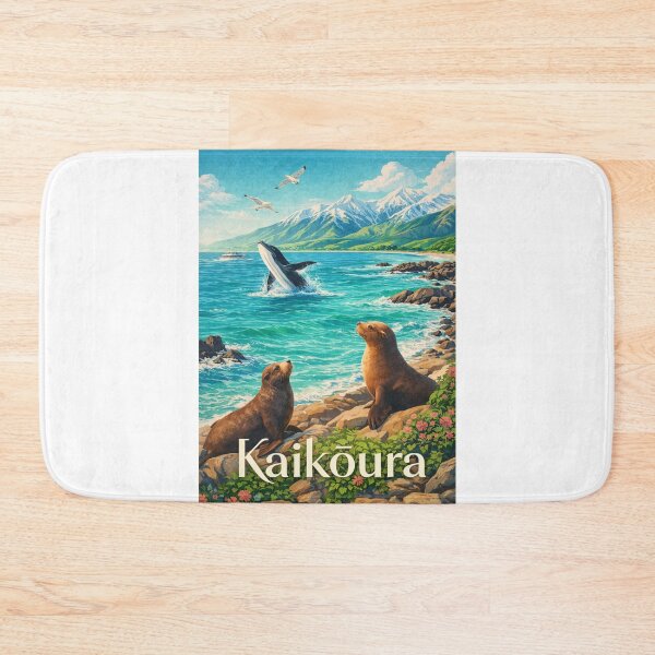 Item preview, Kaikoura New Zealand Seaward Kaikoura Whale Coast South Pacific Frontier designed and sold by Aryabek.