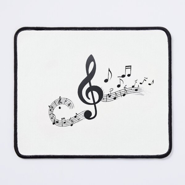 Item preview, Treble clef is a symbol of music - flying fluttering trails notes musical designed and sold by ArtEventET.