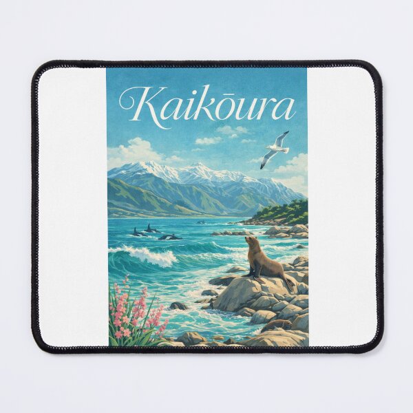 Item preview, Kaikoura Peninsula New Zealand Whale Coast Seaward Ranges Ocean Sanctuary designed and sold by Aryabek.