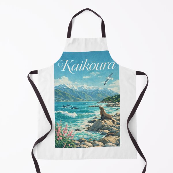 Item preview, Kaikoura Peninsula New Zealand Whale Coast Seaward Ranges Ocean Sanctuary designed and sold by Aryabek.