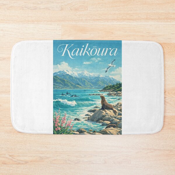 Item preview, Kaikoura Peninsula New Zealand Whale Coast Seaward Ranges Ocean Sanctuary designed and sold by Aryabek.