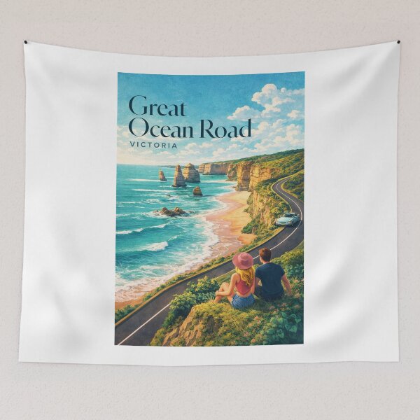 Item preview, Great Ocean Road Victoria Twelve Apostles Port Campbell Surf Coast Route designed and sold by Aryabek.