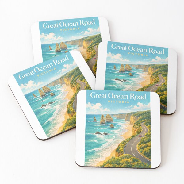 Item preview, Great Ocean Road Victoria Twelve Apostles Otway Coast Scenic Heritage Drive designed and sold by Aryabek.