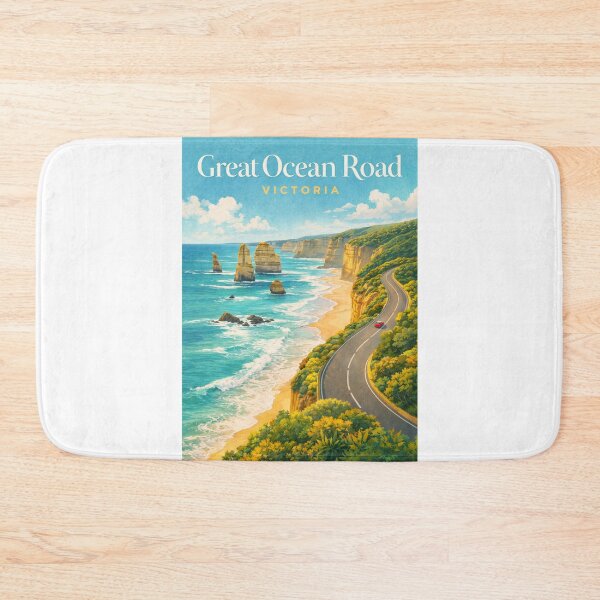 Item preview, Great Ocean Road Victoria Twelve Apostles Otway Coast Scenic Heritage Drive designed and sold by Aryabek.