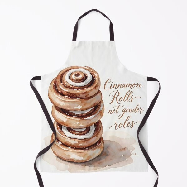 Item preview, Cinnamon Rolls Not Gender Roles – Sweet Feminist Calligraphy Design designed and sold by EmeraldeaArt.