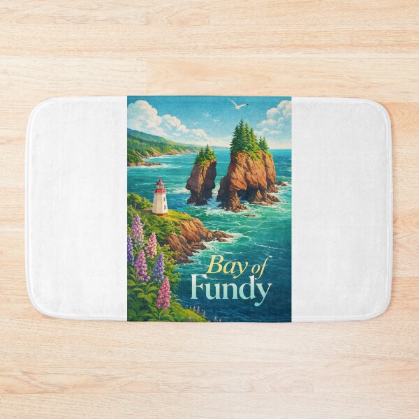 Item preview, Bay of Fundy New Brunswick Hopewell Rocks Fundy National Coastal Heritage designed and sold by Aryabek.