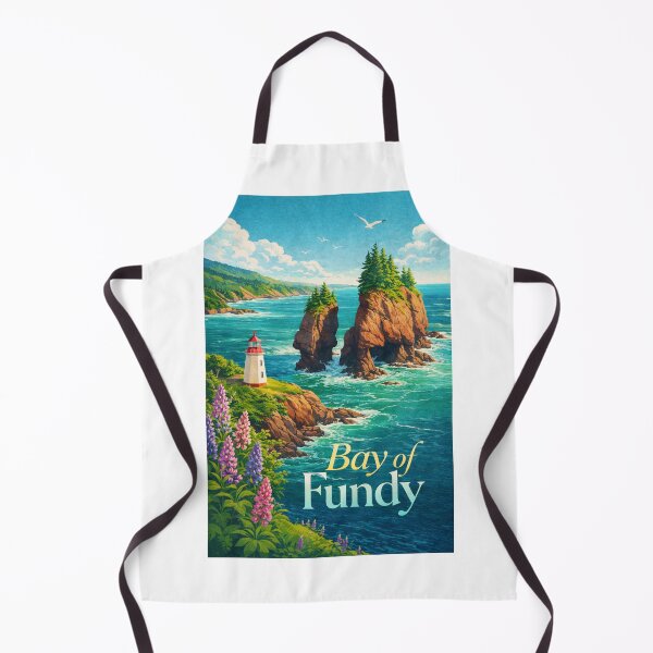 Item preview, Bay of Fundy New Brunswick Hopewell Rocks Fundy National Coastal Heritage designed and sold by Aryabek.