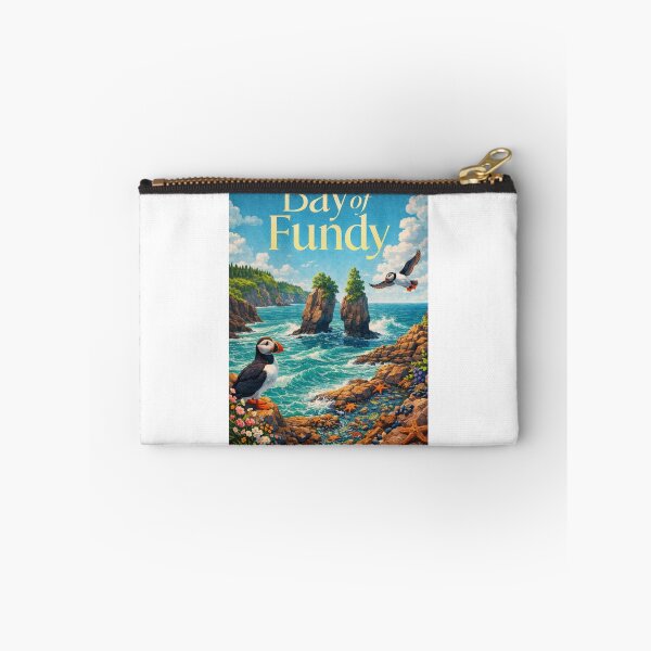 Item preview, Bay of Fundy Nova Scotia Hopewell Rocks Grand Manan Tidal Coast Frontier designed and sold by Aryabek.