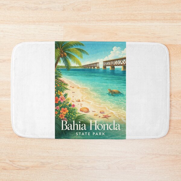 Item preview, Bahia Honda State Park Florida Keys Overseas Railroad Bahia Channel Paradise designed and sold by Aryabek.