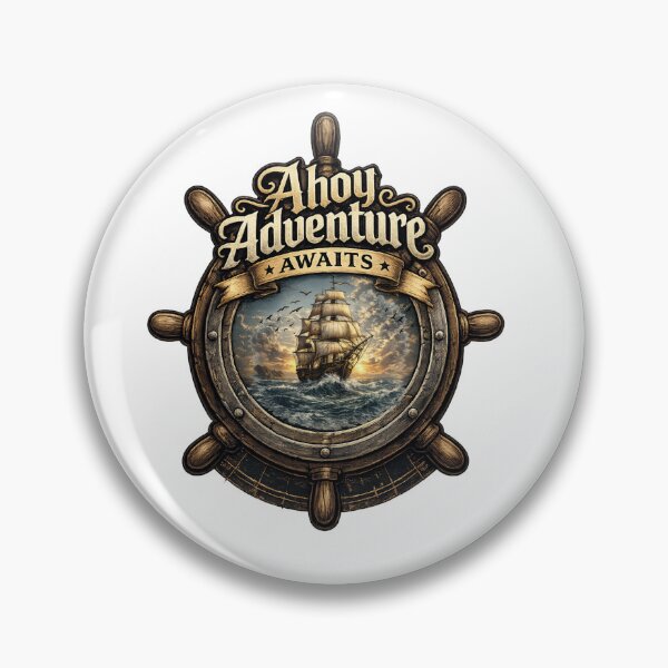 Item preview, Vintage Sailing Ship – Nautical Ocean Adventure Design designed and sold by Aimetoi.