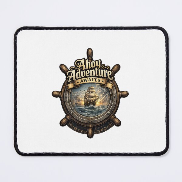 Item preview, Vintage Sailing Ship – Nautical Ocean Adventure Design designed and sold by Aimetoi.