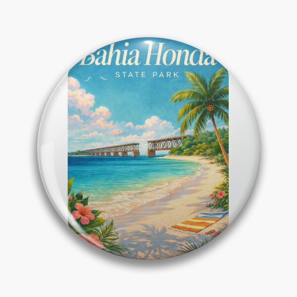 Item preview, Bahia Honda State Park Florida Keys Seven Mile Bridge Lower Keys Seascape designed and sold by Aryabek.
