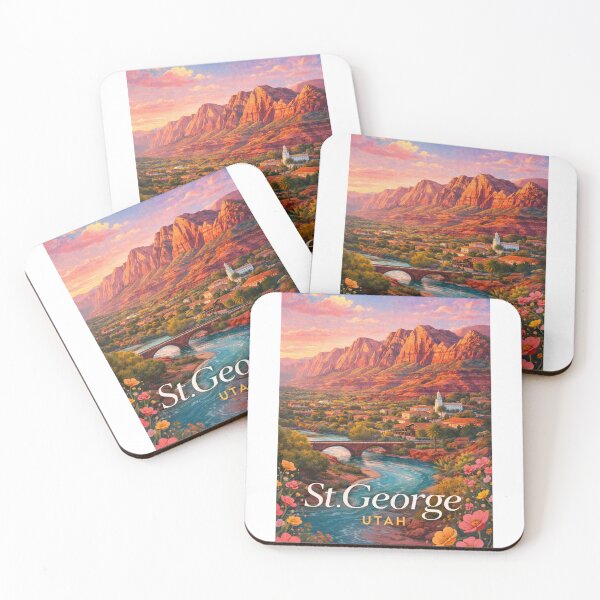 Item preview, St George Utah Zion Snow Canyon Red Cliffs Desert Canyon Gateway designed and sold by Aryabek.