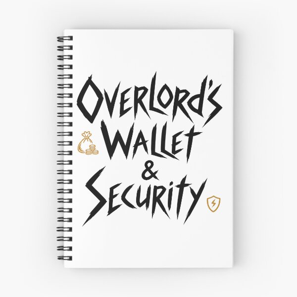 Item preview, Overlord's Wallet & Security: Funny Dad & Mom Parenting Art designed and sold by MalisoStickers.