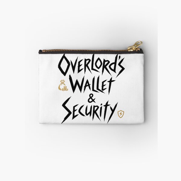 Item preview, Overlord's Wallet & Security: Funny Dad & Mom Parenting Art designed and sold by MalisoStickers.