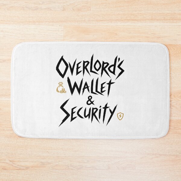 Item preview, Overlord's Wallet & Security: Funny Dad & Mom Parenting Art designed and sold by MalisoStickers.