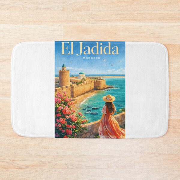 Item preview, El Jadida Morocco Mazagan Portuguese City Atlantic Ramparts Coastal Heritage designed and sold by Aryabek.