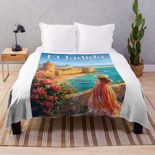 Item preview, El Jadida Morocco Mazagan Portuguese City Atlantic Ramparts Coastal Heritage designed and sold by Aryabek.