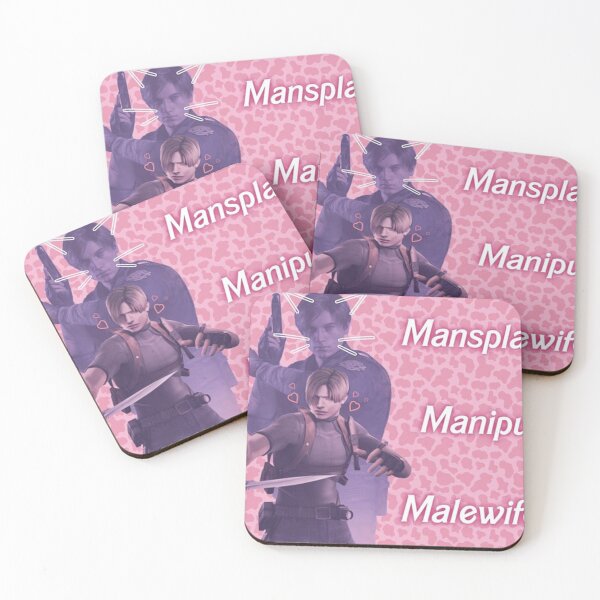Item preview, Poster Mansplain - Manipulate - Malewife Leon Cow Pink Version designed and sold by ColemanOlmos.