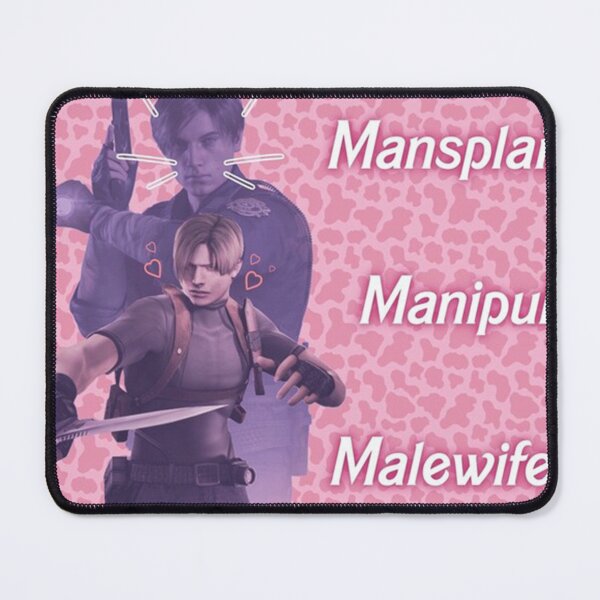 Item preview, Poster Mansplain - Manipulate - Malewife Leon Cow Pink Version designed and sold by ColemanOlmos.